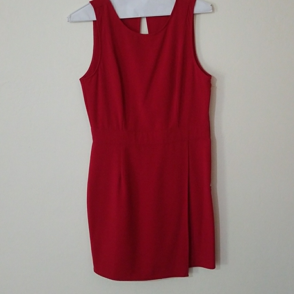 Red dress